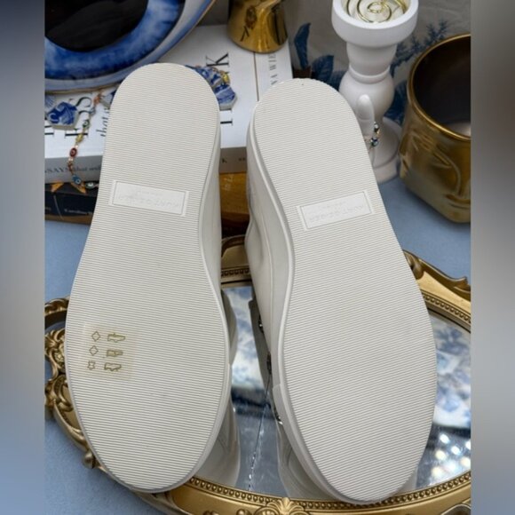 🆕 KURT GEIGER LONDON 🧿 NWOB Laney Octavia Sneaker, White Leather, Sz 39 US 8.5 - Picture 14 of 16